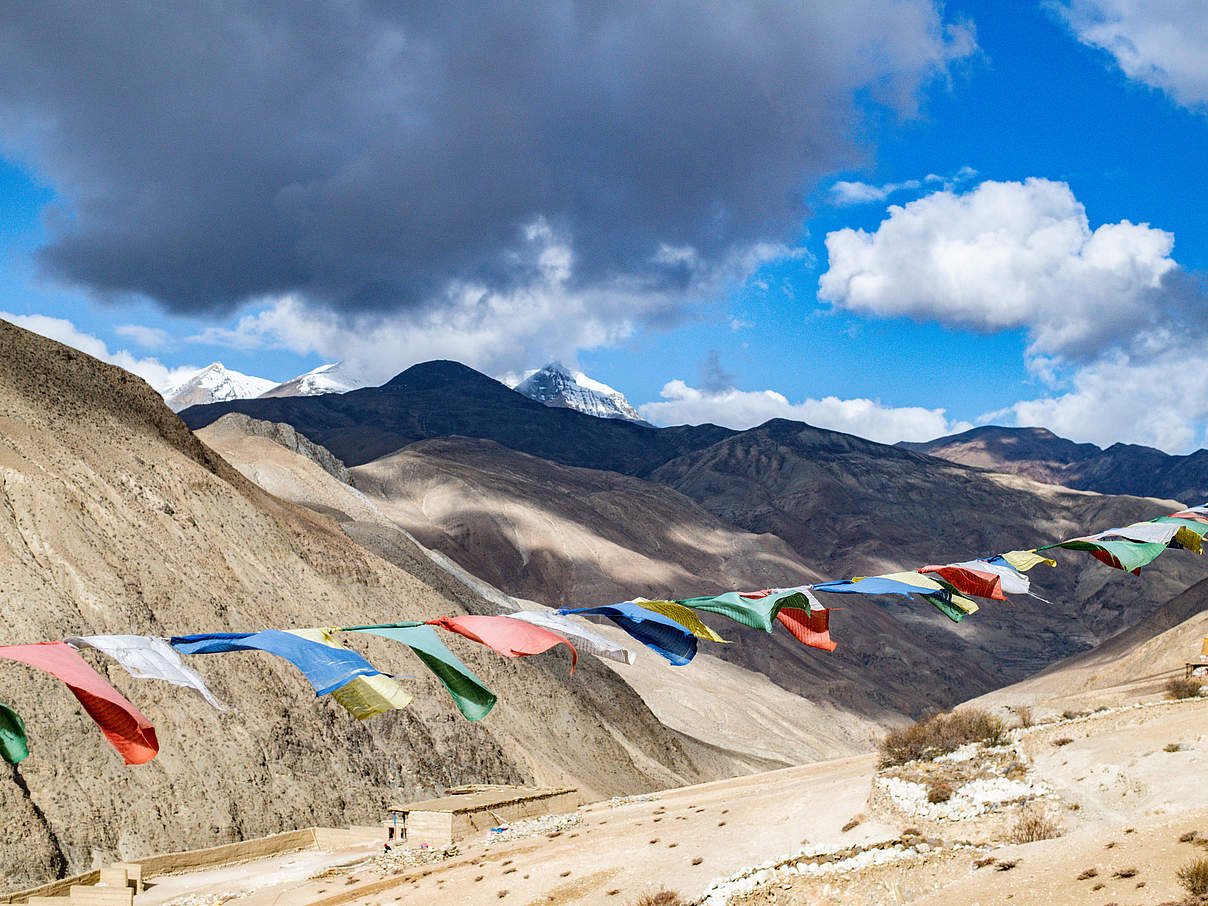 Landschaft im Distrikt Dolpa in Nepal © WWF Nepal / Sanjog Rai 