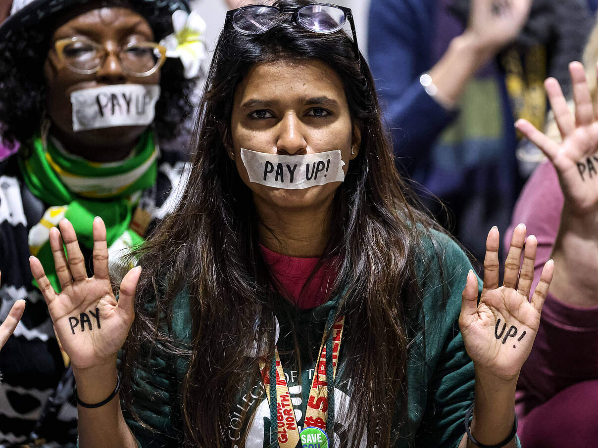 COP29 Baku: Proteste © Imago / ZUMA / Press Wire / Dominika Zarzycka