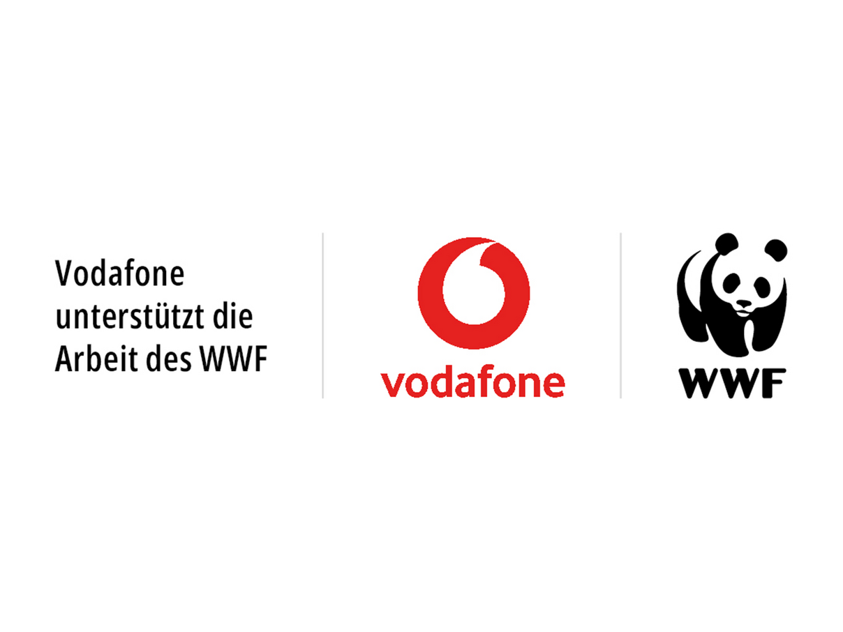 Kooperationslogo Vodafone / WWF