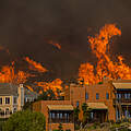 Waldbrand erreicht Wohnhäuser, Malibu, Kalifornien © David McNew / Stringer / Getty Images