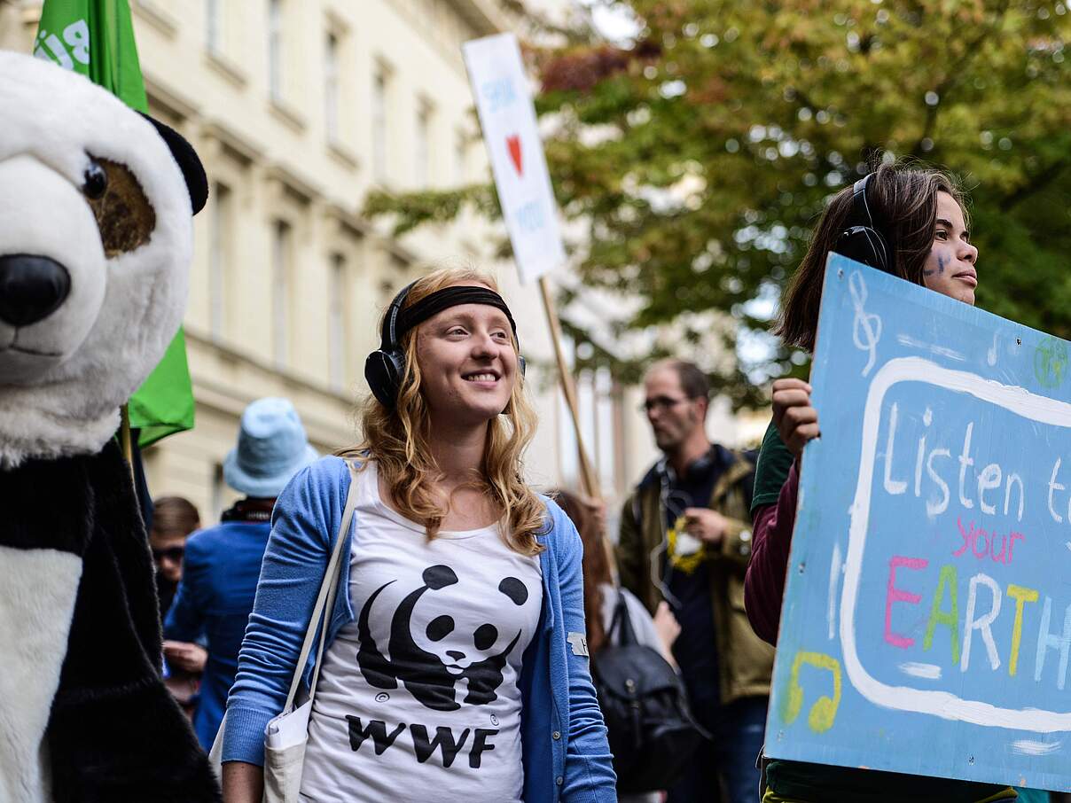 Die WWF Jugend will verändern! © Peter Jelinek