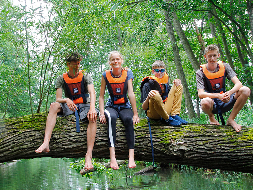 WWF Jugend Camp Mecklenburgische Seenplatte © Adrian Wachendorf / WWF