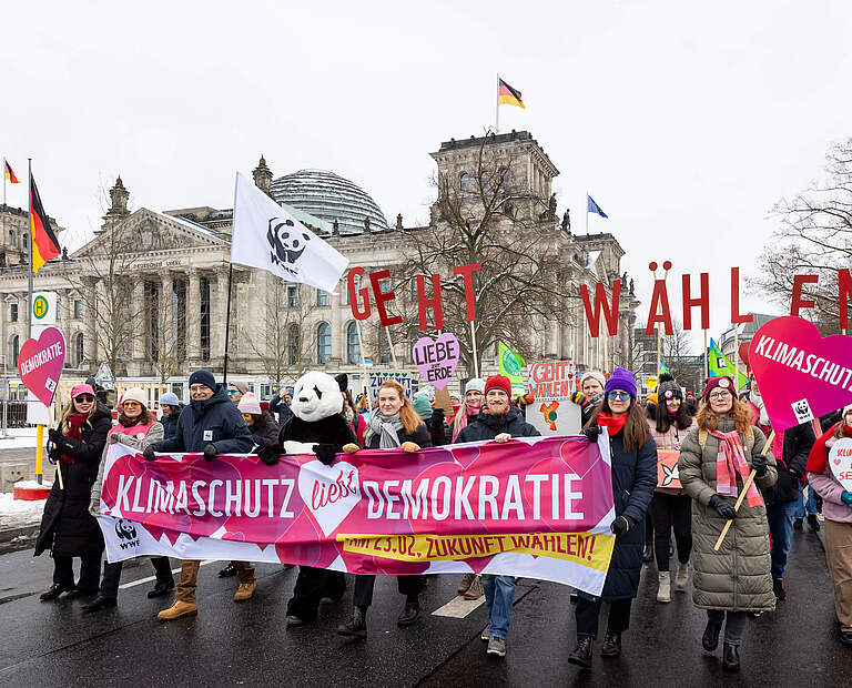 Klimastreik am 14.02.2025 © Joerg Farys