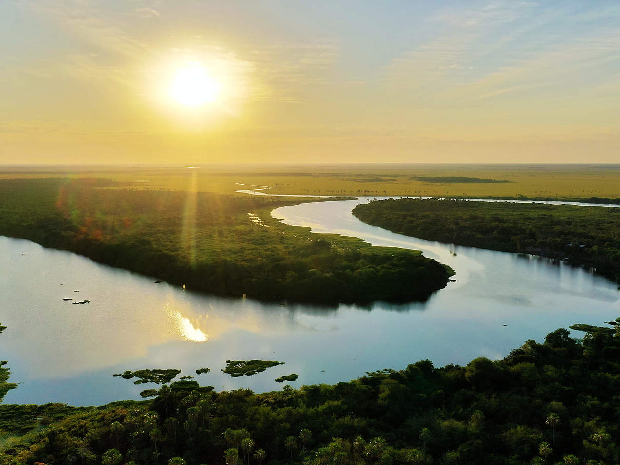 Fluss in Pantanal © Gianfranco Mancusi / WWF Brazil