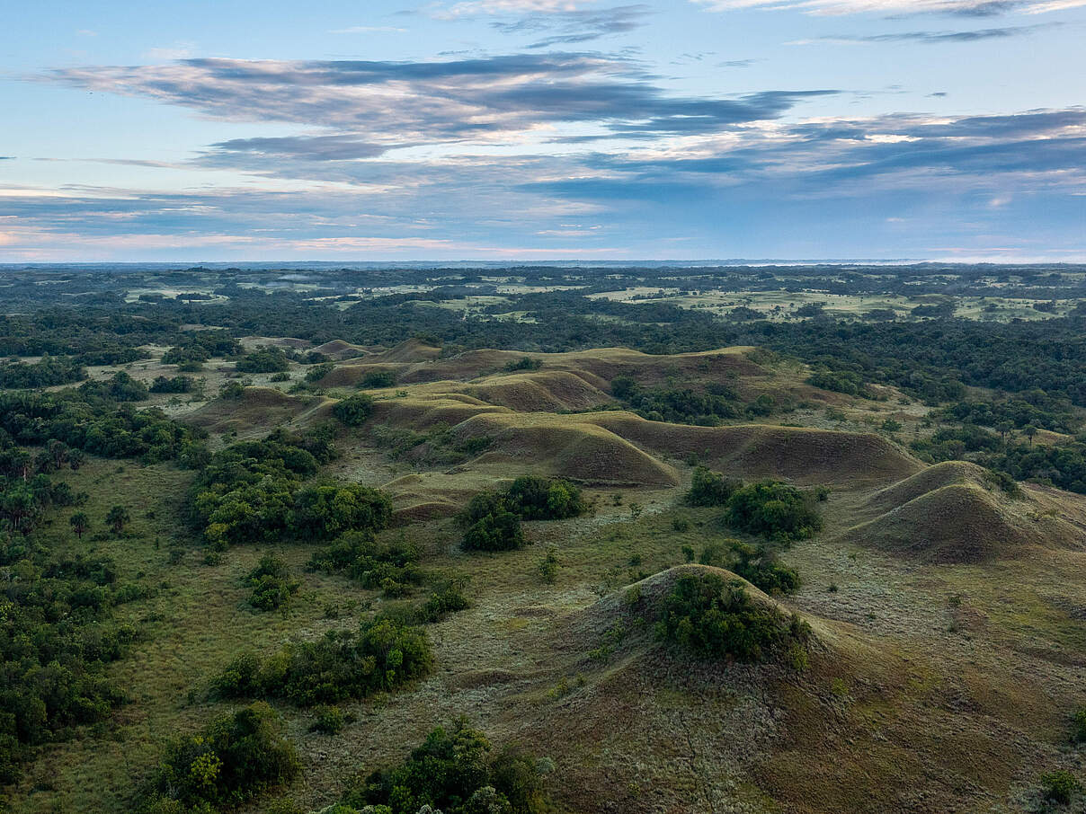 Hügelige Landschaft der Serrania de Manacaciias © Luis Bernardo Cano / WWF