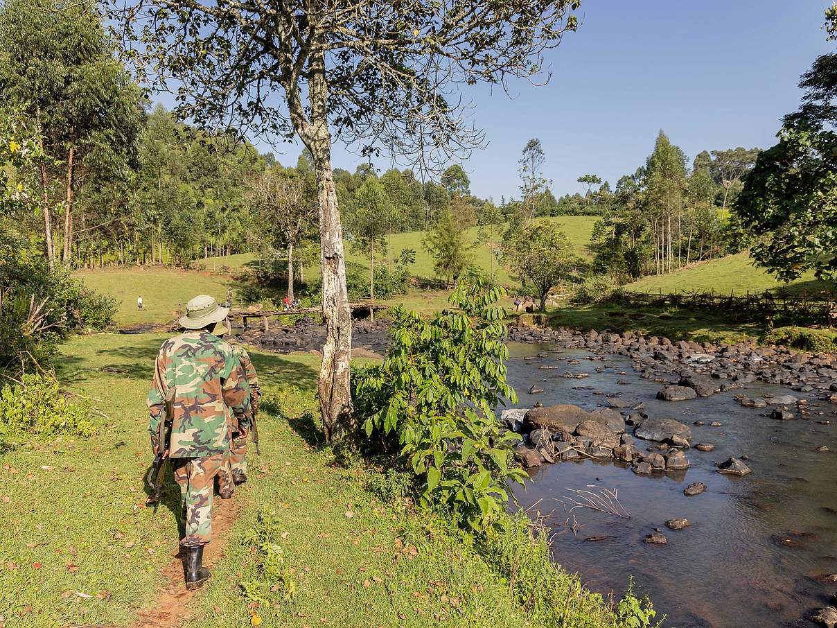 Der Fluss im Mau Mara Wald © Daniel Crous / WWF