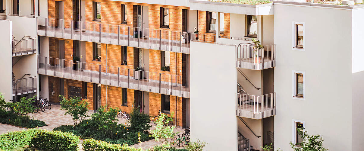 Modernes Mehrfamilienhaus © Maryana Serdynska / iStock / Getty Images