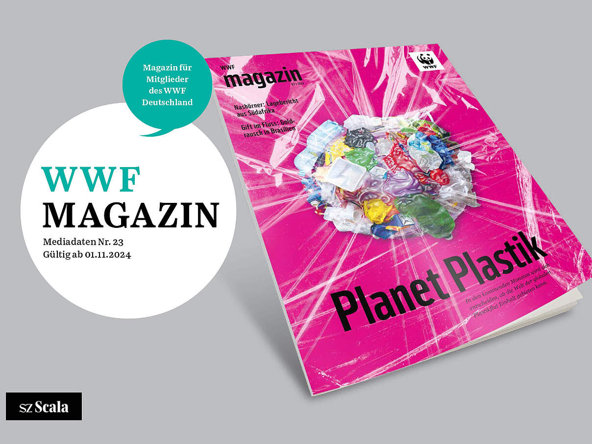 Mediadaten des WWF Magazins © WWF