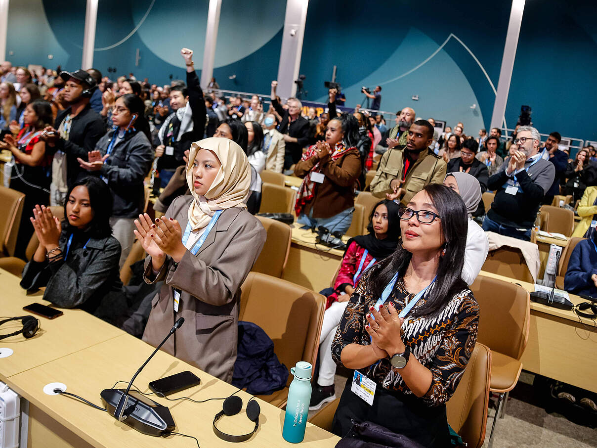 COP29 in Baku - Eindruck vom Plenum © Imago / ZUMA / Press Wire / Dominika Zarzycka