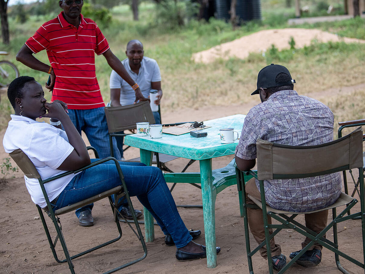 Die Landeigentümer:innen spielen bei der Verwaltung des Schutzgebietes eine wichtige Rolle © Faith Tanui / WWF Kenia