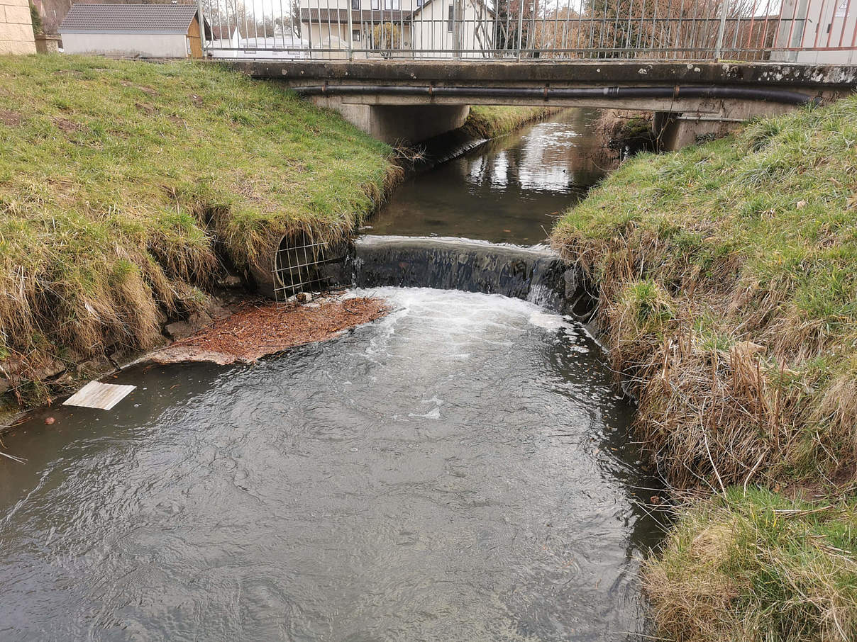 Wehr an der Kleinen Paar © Gemeinde Baar